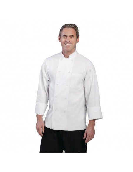 Veste de cuisine mixte Le Mans Chef Works blanche M