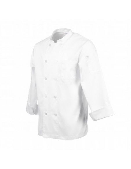 Veste de cuisine mixte Le Mans Chef Works blanche M
