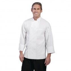 Veste de cuisine mixte Le Mans Chef Works blanche S 2