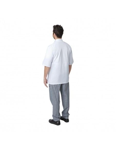Veste de cuisine mixte blanche Chef Works Montreal Cool Vent M