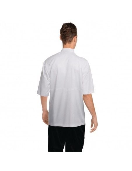 Veste de cuisine mixte blanche Chef Works Montreal Cool Vent S