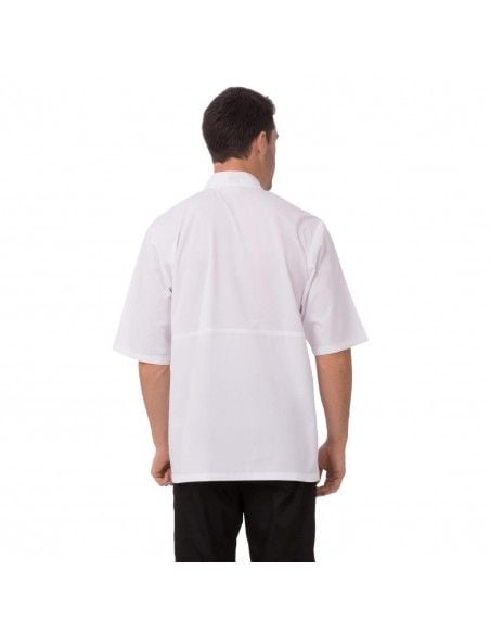 Veste de cuisine mixte blanche Chef Works Montreal Cool Vent XL
