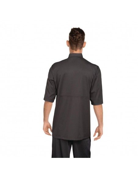Veste de cuisine mixte Cool Vent Chef Works Montreal noire L