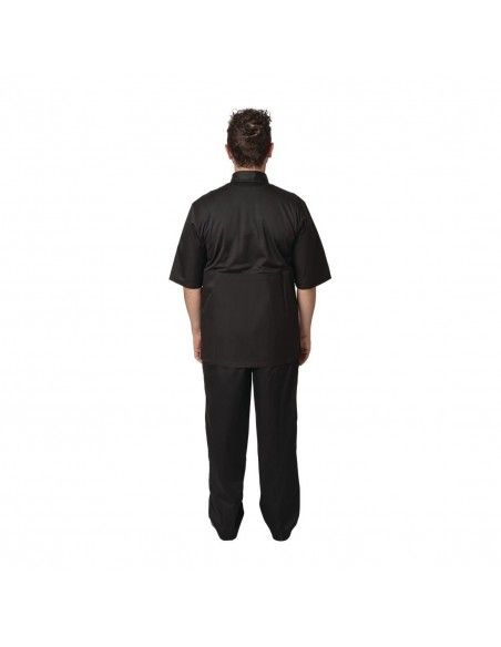 Veste de cuisine mixte Cool Vent Chef Works Montreal noire XS