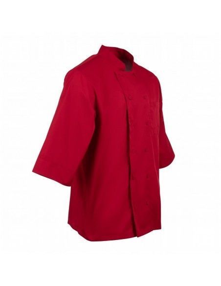 Veste de cuisine mixte Chef Works rouge M