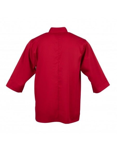 Veste de cuisine mixte Chef Works rouge S
