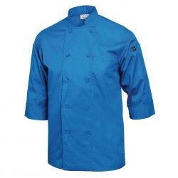 Veste de cuisine mixte Chef Works bleue L 2