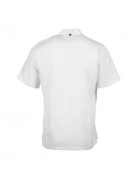 Veste de cuisine mixte Cool Vent Chef Works Urban Springfield blanche M