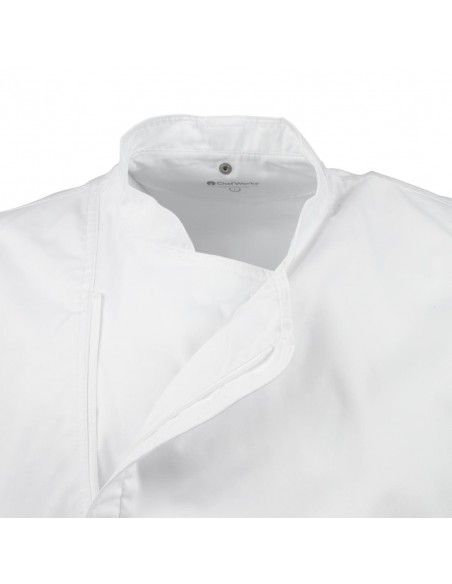 Veste de cuisine mixte Cool Vent Chef Works Urban Springfield blanche XL