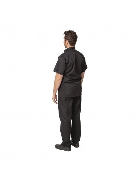 Veste de cuisine mixte Cool Vent Chef Works Urban Springfield noire M