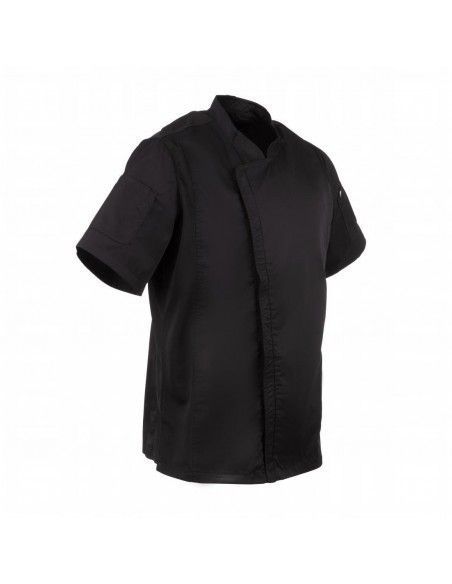 Veste de cuisine mixte Cool Vent Chef Works Urban Springfield noire S