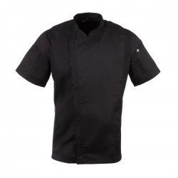 Veste de cuisine mixte Cool Vent Chef Works Urban Springfield noire XL