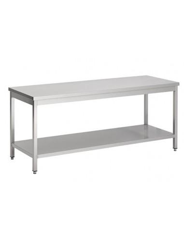 Table de travail avec étagère, 1200x600 mm