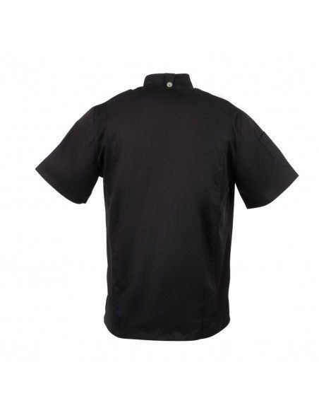 Veste de cuisine mixte Cool Vent Chef Works Urban Springfield noire XL