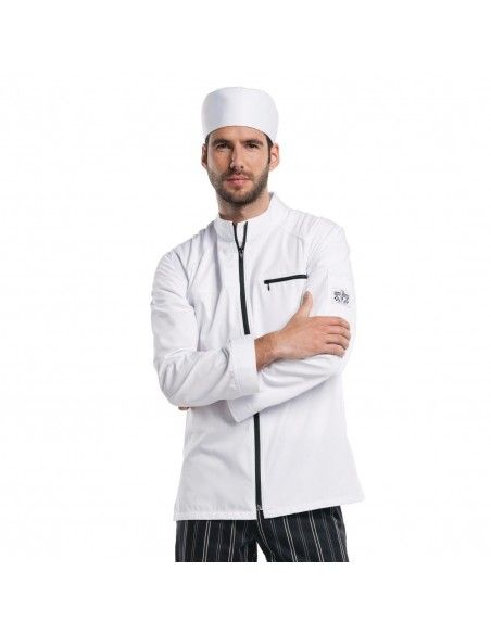 Veste de cuisine mixte Chaud Devant Modena blanche XL
