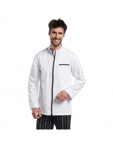Veste de cuisine mixte Chaud Devant Modena blanche 3XL