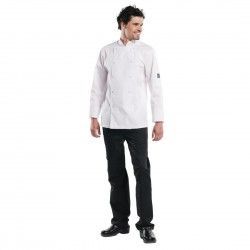 Veste de cuisine mixte Chaud Devant Hilton Poco manches longues blanche XS