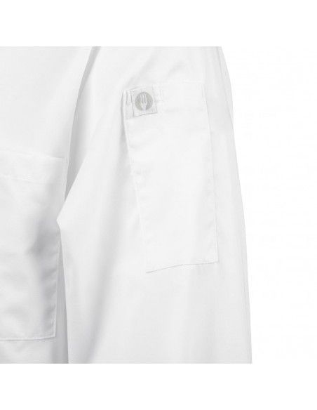 Veste de cuisine mixte blanche à manches longues Chef Works Calgary Cool Vents M