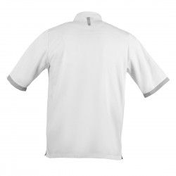 Veste de cuisine blanche à manches courtes Southside M 2