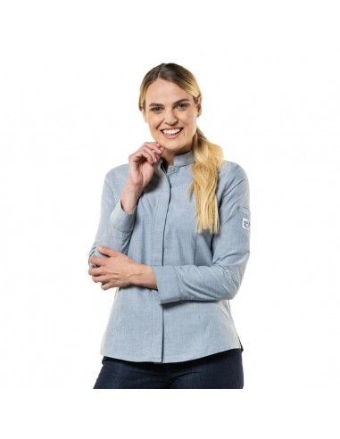 Veste de cuisine femme grise Chaud Devant Nordic taille S