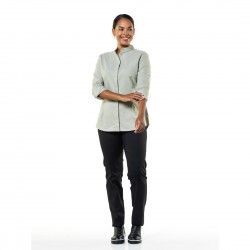 Veste de cuisine femme verte Chaud Devant Nordic taille S 2