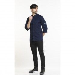 Veste de cuisine Chaud Devant Salerno bleue taille L 2