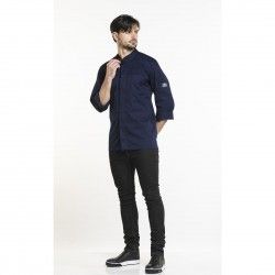 Veste de cuisine Chaud Devant Salerno bleue taille M 2
