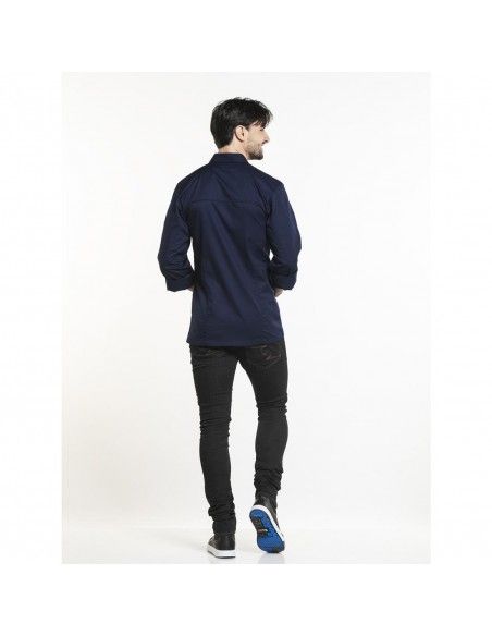 Veste de cuisine Chaud Devant Salerno bleue taille M
