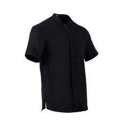Veste de cuisinier en maille à manches courtes Southside Harlem noire L 2