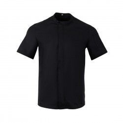 Veste de cuisinier en maille à manches courtes Southside Harlem noire S