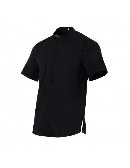 Veste de cuisinier en maille à manches courtes Southside Harlem noire S