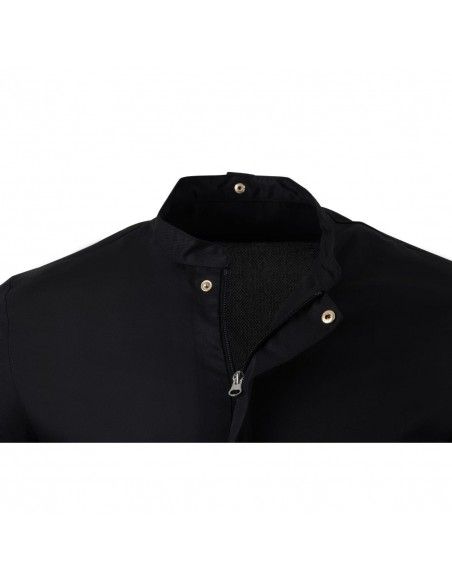 Veste de cuisinier en maille à manches courtes Southside Harlem noire S