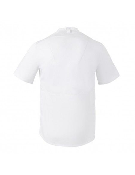 Veste de cuisinier en maille à manches courtes Southside Harlem blanche L