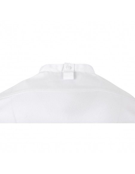 Veste de cuisinier en maille à manches courtes Southside Harlem blanche L