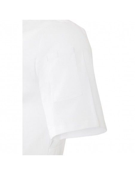 Veste de cuisinier en maille à manches courtes Southside Harlem blanche L