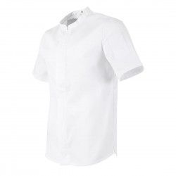 Veste de cuisinier en maille à manches courtes Southside Harlem blanche M 2