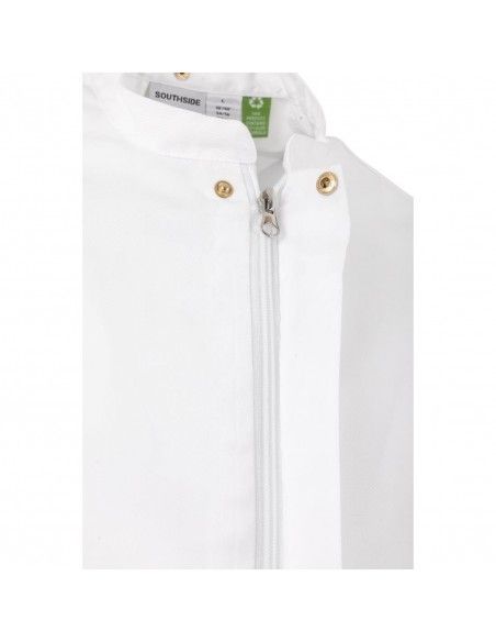 Veste de cuisinier en maille à manches courtes Southside Harlem blanche S