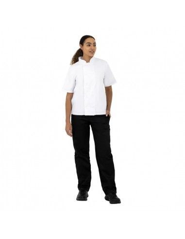 Lot de 2 vestes de cuisine blanches Nisbets Essentials L