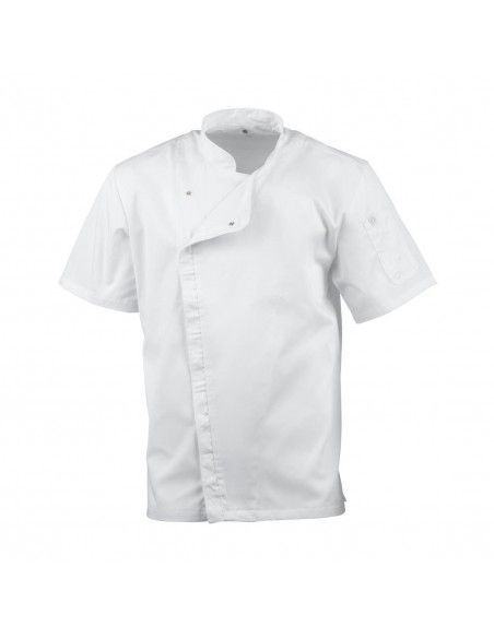 Veste de cuisinier à manches courtes Chef Works Cannes M