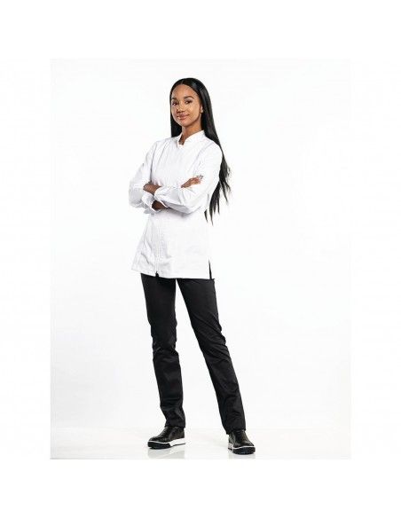 Veste de cuisine femme Chaud Devant Monza blanche XS