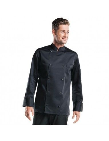 Veste de cuisine Chaud Devant Roma noire L