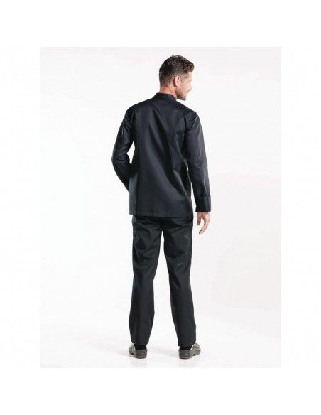 Veste de cuisine Chaud Devant Roma noire XL