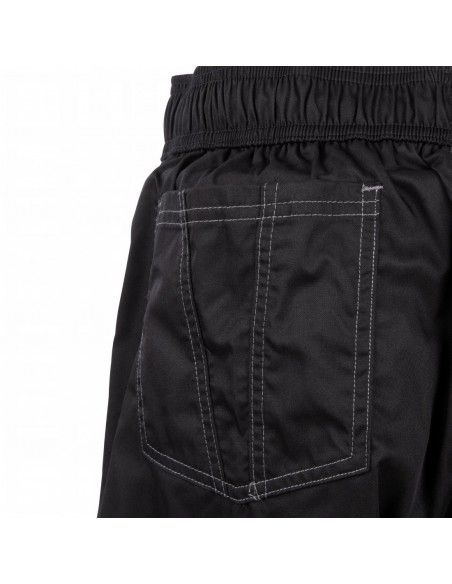 Pantalon de cuisine mixte Baggy Chef Works noir L