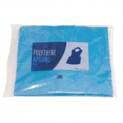 Tabliers jetables en polyéthylène bleus 14,5 microns (Boîte de 100) 2