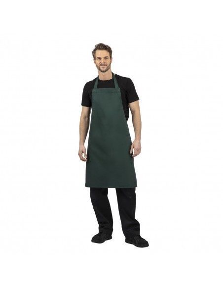 Tablier bavette Whites vert bouteille