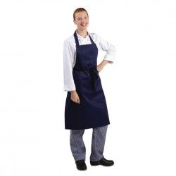 Tablier bavette Whites bleu marine 2