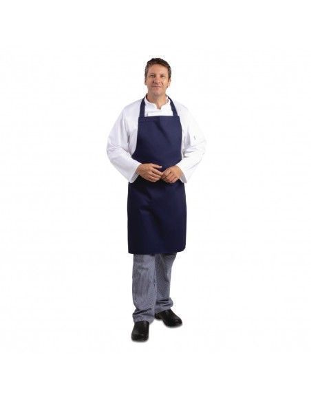 Tablier bavette Whites bleu marine