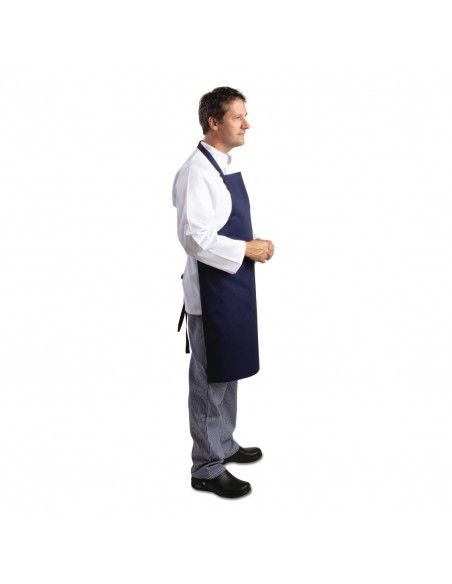 Tablier bavette Whites bleu marine