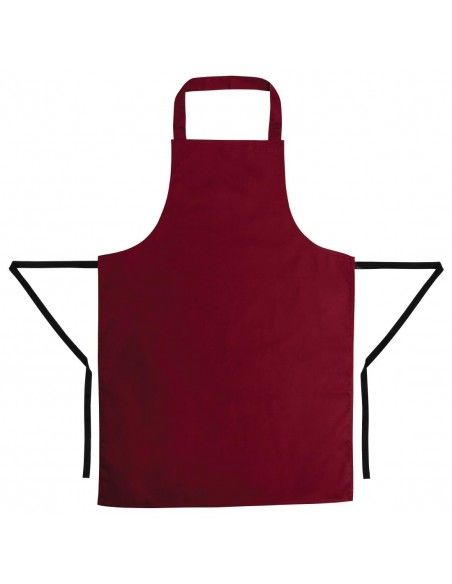 Tablier bavette Whites bordeaux
