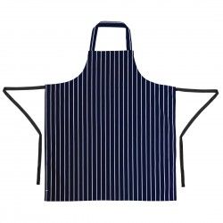 Tablier bavette Whites rayé marine et blanc XL 2